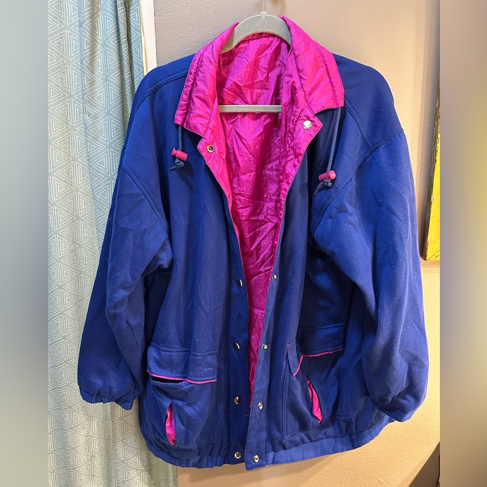 Vintage 90’s fleece and swisher jacket